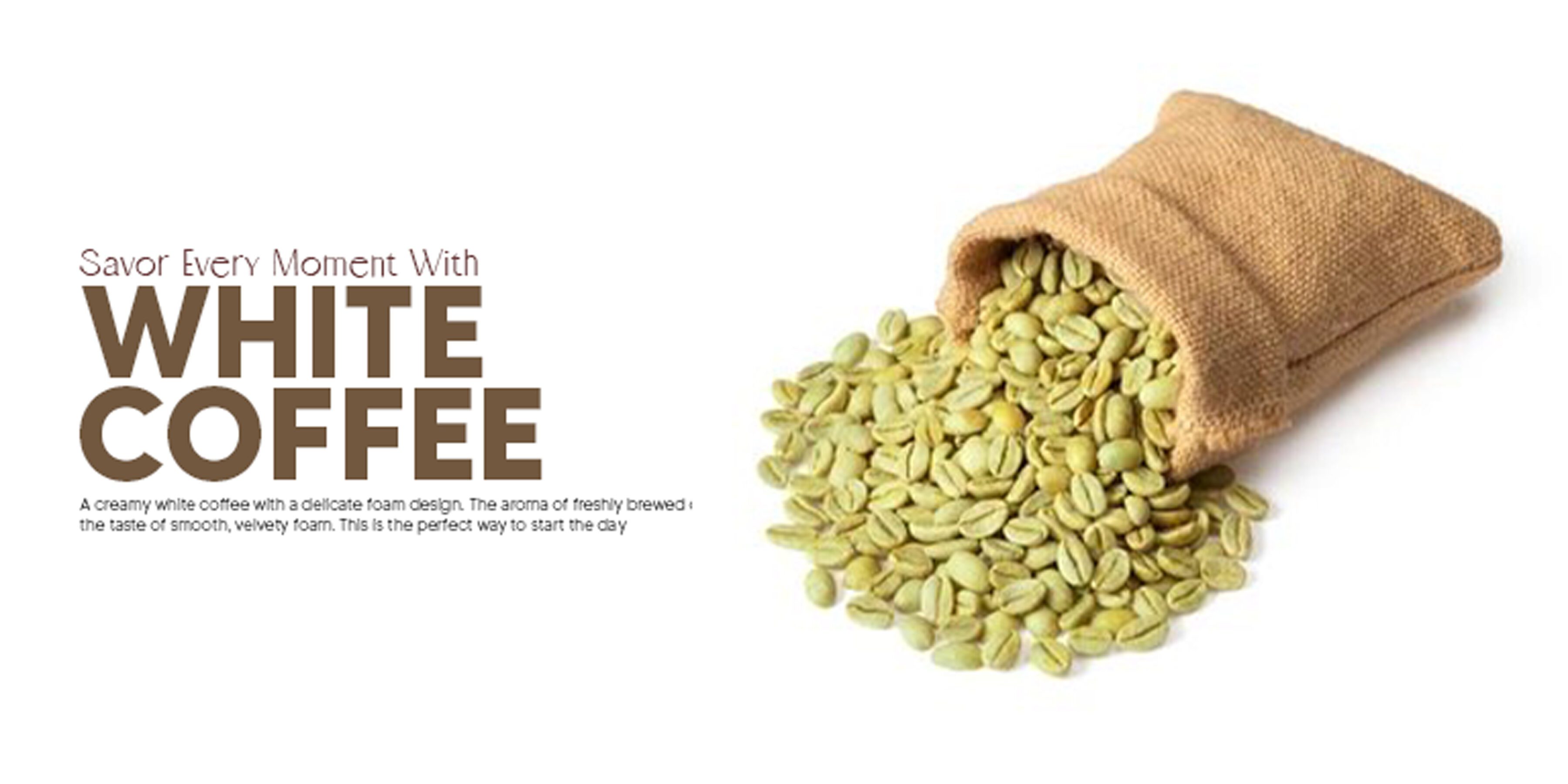 what is white coffee​