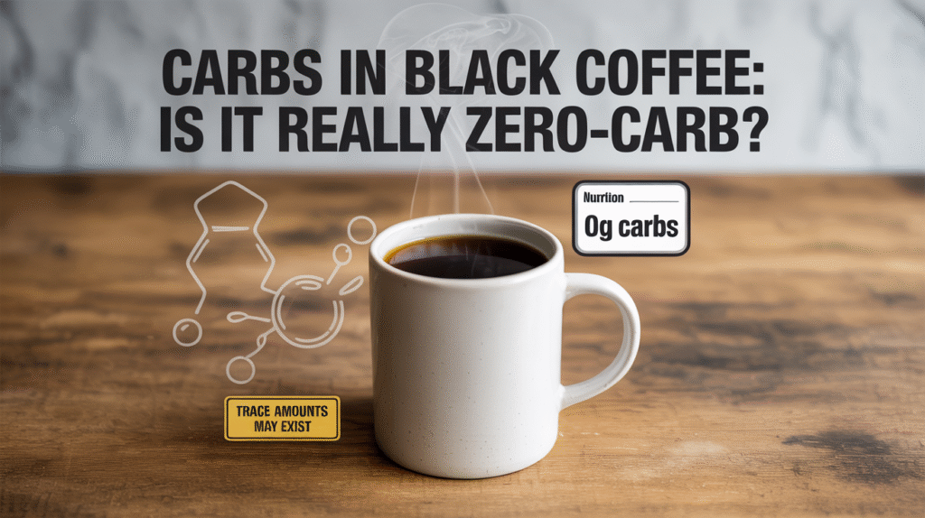 Carbs in Black Coffee: Is It Really Zero-Carb